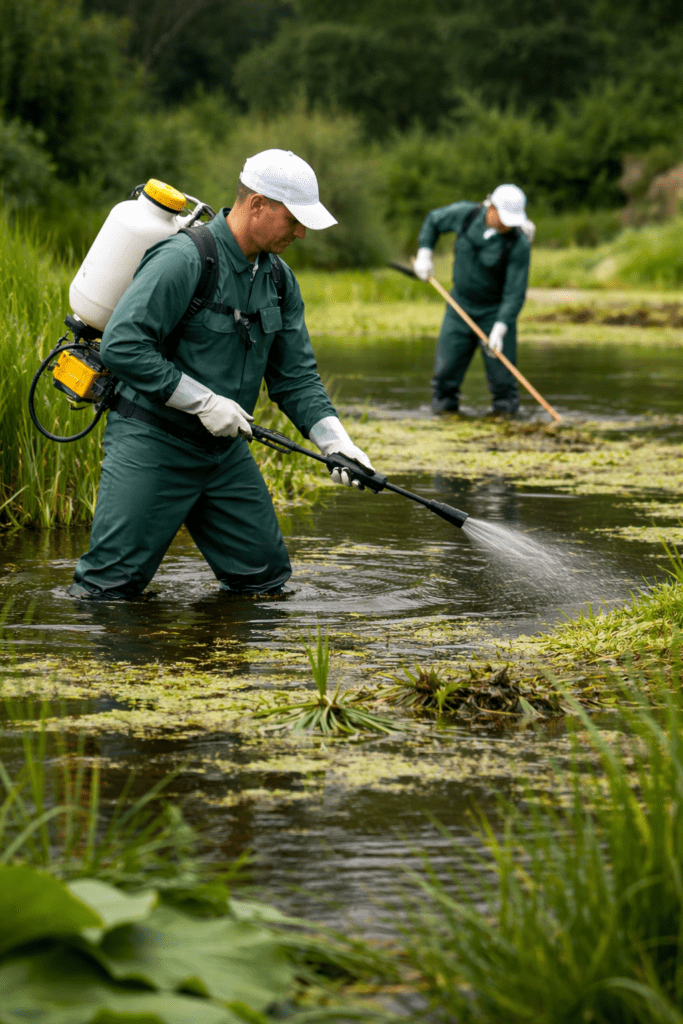 Pond Weed Control NYC
